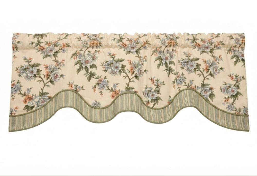 Waverly Garden Room Floral Valance 72" X 48"